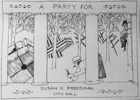 Public Art Fund President
Susan K. Freedman
Invitation