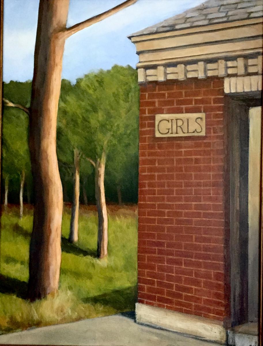 Comfort Station Girls
Oil on Canvas