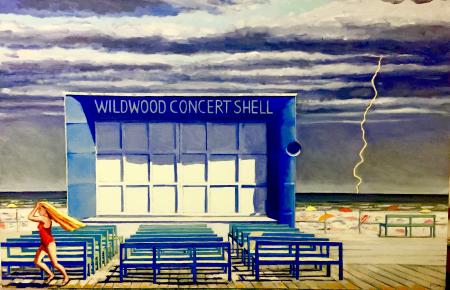 Wildwood Bandshell
Oil 2005