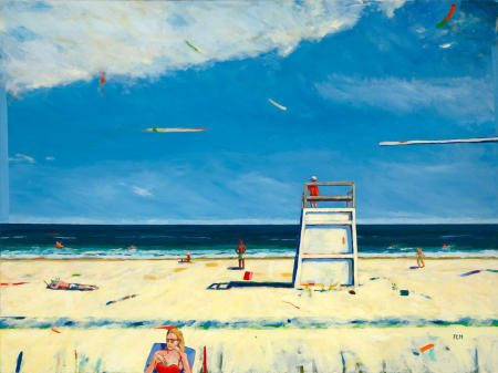 Oak Bluffs Summer Day
36" x 48" Acrylic on canvas 
N/A
