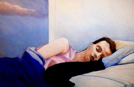 Lara Sleeping
Acrylic on Canvas
1990s