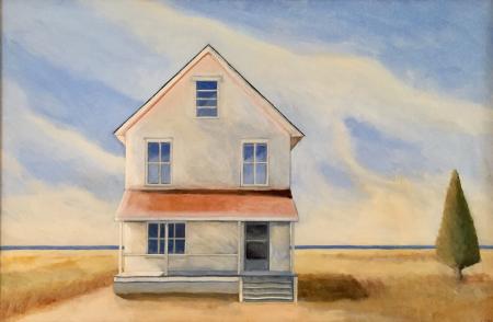 Coastal House
24" x 36" acrylic on canvas 