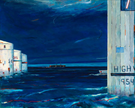 High Water 1954
Acrylic on Canvas
22 x 28
Martha'sVineyard Hospital Collection
