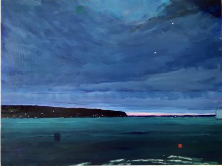 "Water and Light"
18" x 24"
acrylic on canvas
$4,500.00