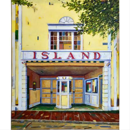 Island Theater Summer
40" x 30" acrylic on canvas
SOLD