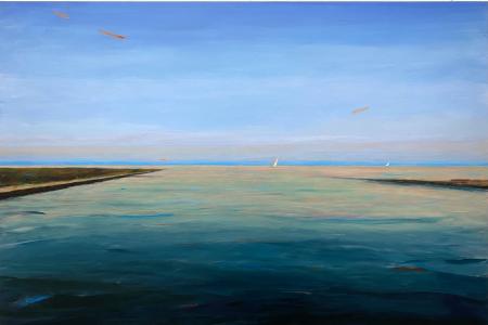Little Bridge October
24" x 36" acrylic on board
2022
Being modified
